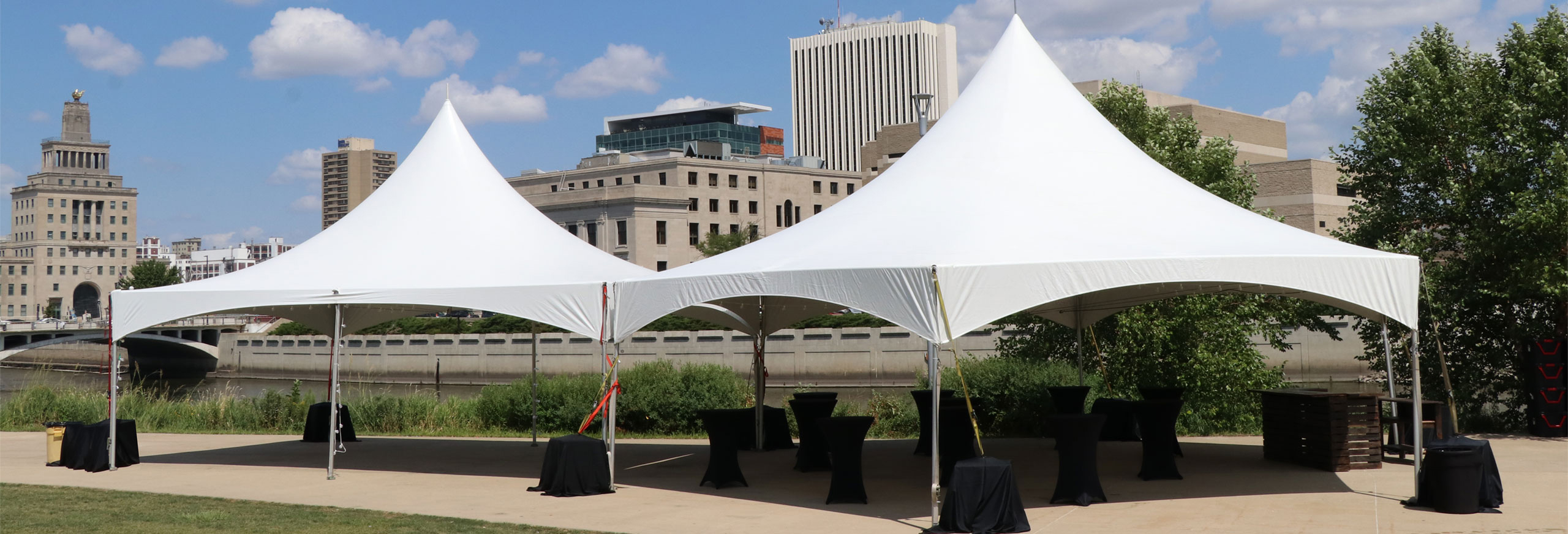 college event tents
