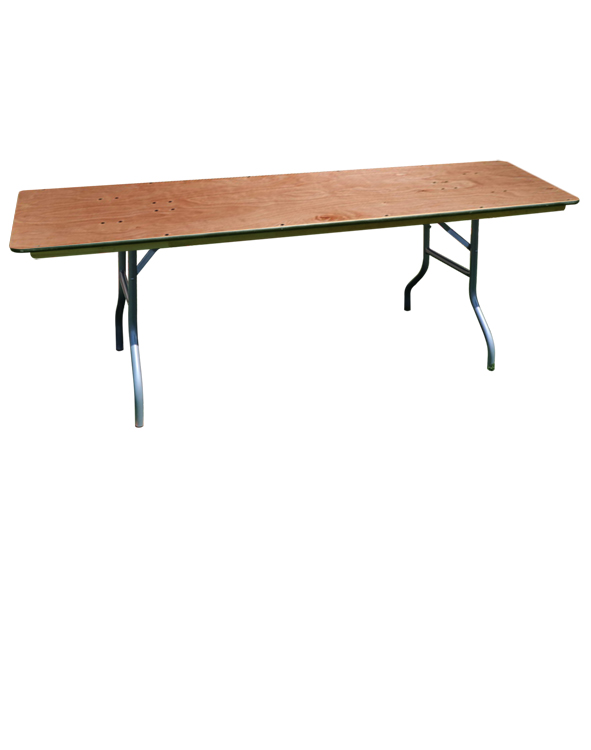 8 foot banquet table