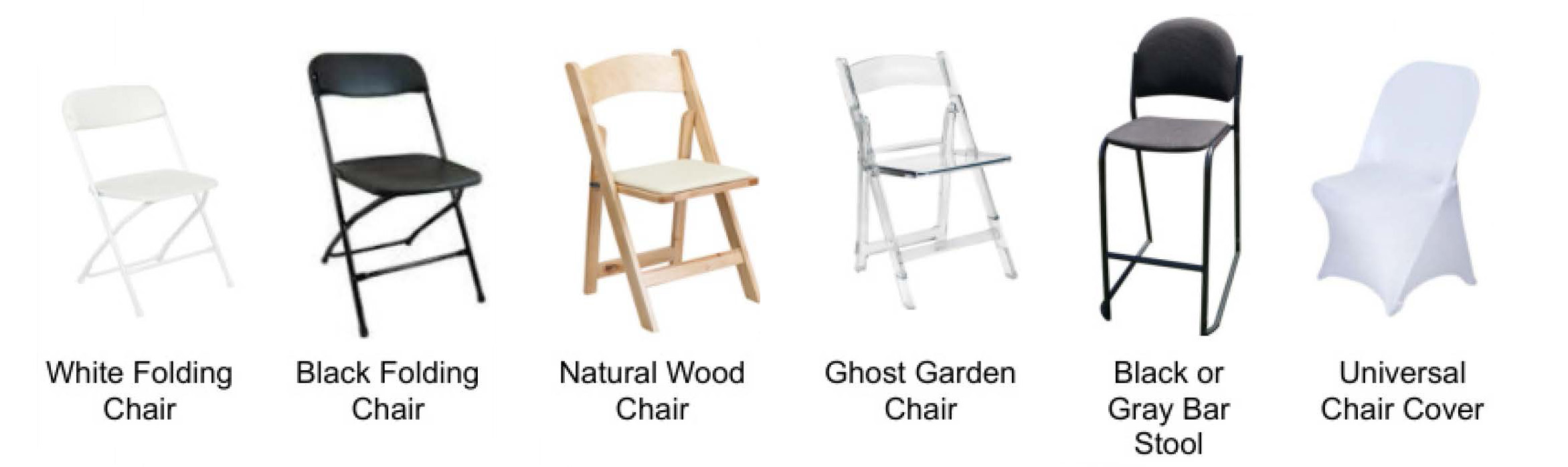 Chair rentals