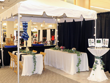 R and D Events booth